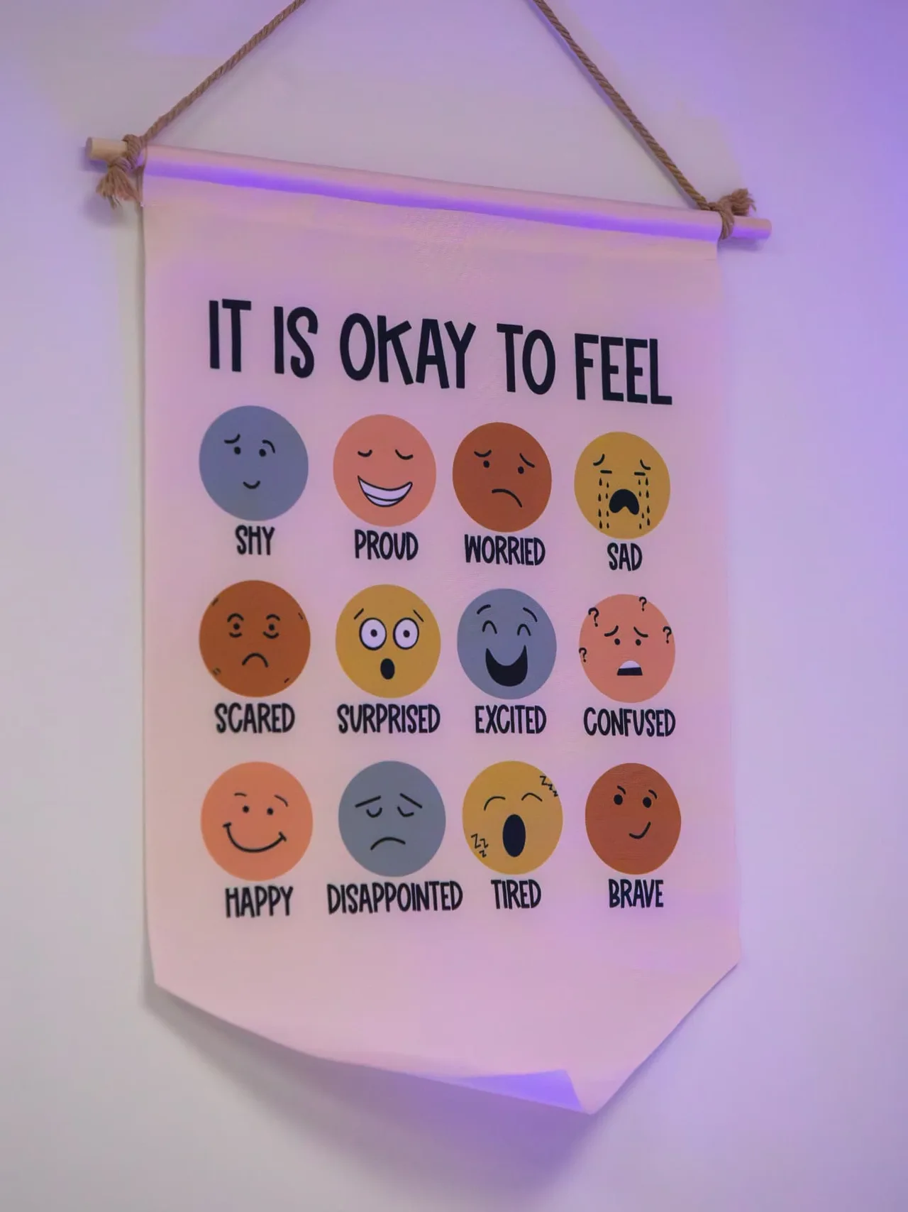 The 'How are you feeling today?' banner on the wall of the Connect clinic